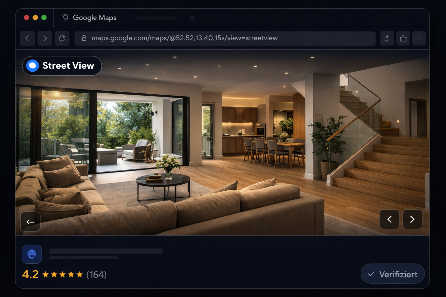 Immobilie Ferienwohnung 360° Besichtigung